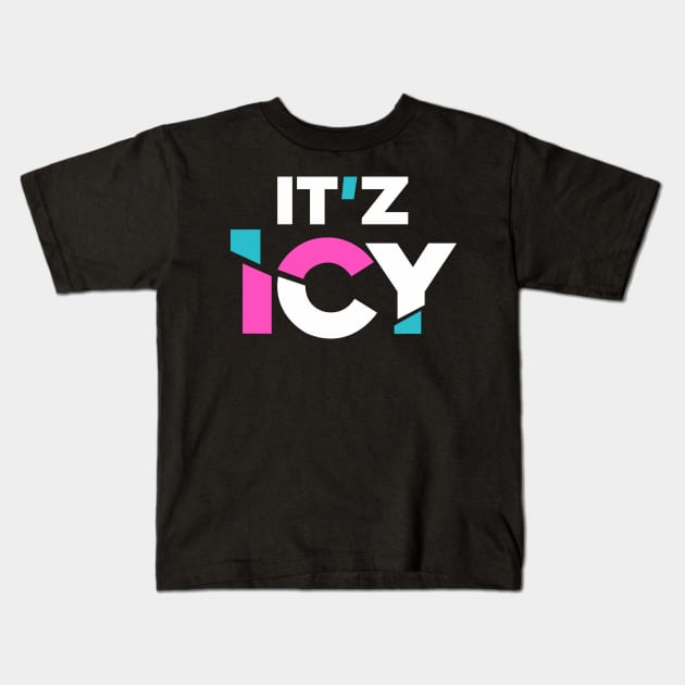 Kpop Itzy Itz Icy Kids T-Shirt by LySaTee